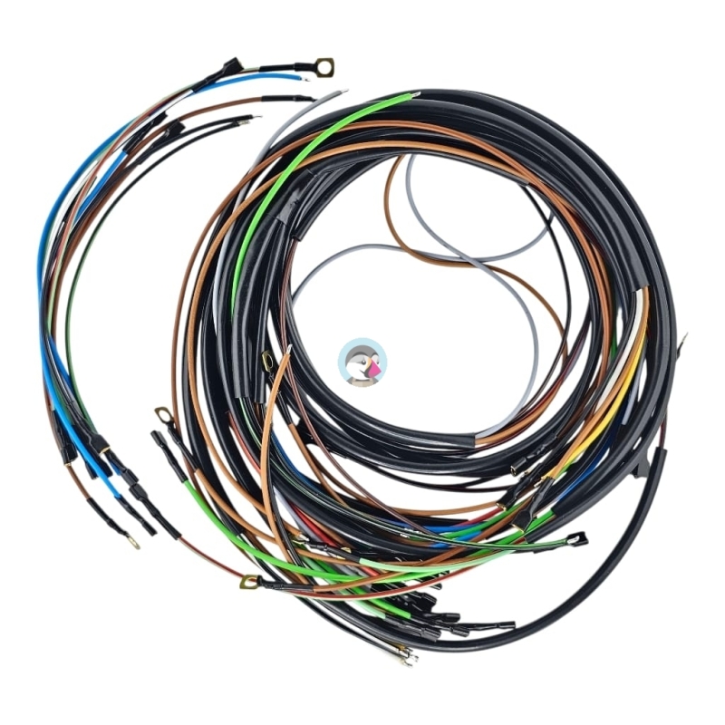 Replika Wiring Harness For MZ ES175/0/1, ES250/0/1, ES300 With Plug & Wiring Diagram