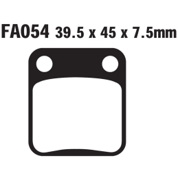 Klocki hamulcowe EBC FA054TT