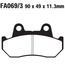 Klocki hamulcowe EBC FA069 /3