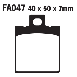 Klocki hamulcowe EBC FA047...