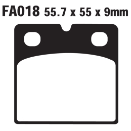 Klocki hamulcowe EBC FA018...