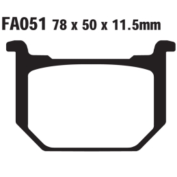 Klocki hamulcowe EBC FA051...