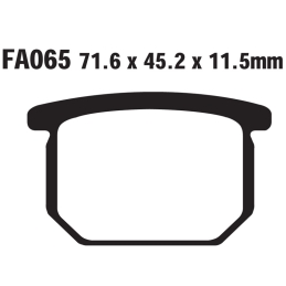 Klocki hamulcowe EBC FA065...