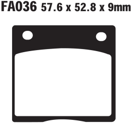 Klocki hamulcowe EBC FA036...