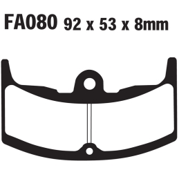 Klocki hamulcowe EBC FA080...