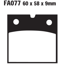 Klocki hamulcowe EBC FA077...