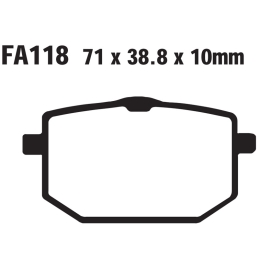 Klocki hamulcowe EBC FA118...
