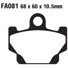 Klocki hamulcowe EBC FA081...