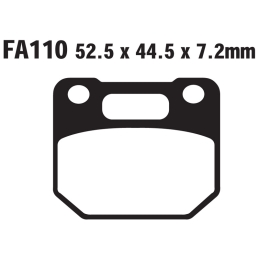 Klocki hamulcowe EBC FA110...