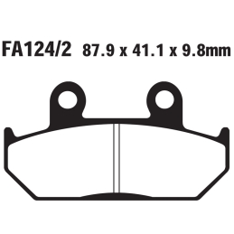 Klocki hamulcowe EBC FA124...