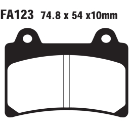 Klocki hamulcowe EBC FA123...