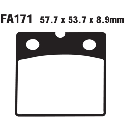 Klocki hamulcowe EBC FA171...