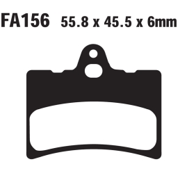 Klocki hamulcowe EBC FA156...