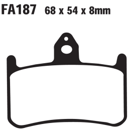 Klocki hamulcowe EBC FA187...