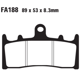 Klocki hamulcowe EBC FA188...