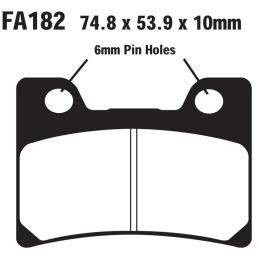 Klocki hamulcowe EBC FA182...
