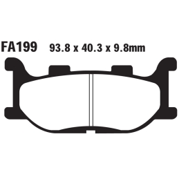 Klocki hamulcowe EBC FA199...