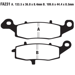 Klocki hamulcowe EBC FA231...