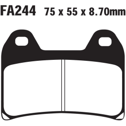 Klocki hamulcowe EBC FA244...