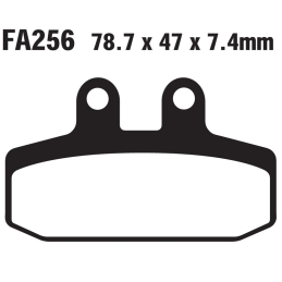 Klocki hamulcowe EBC FA256...