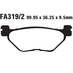 Klocki hamulcowe EBC FA319...