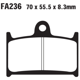 Klocki hamulcowe EBC FA236...