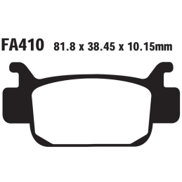 Klocki hamulcowe EBC FA410 TT