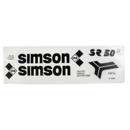 Zestaw naklejek Simson SR50...