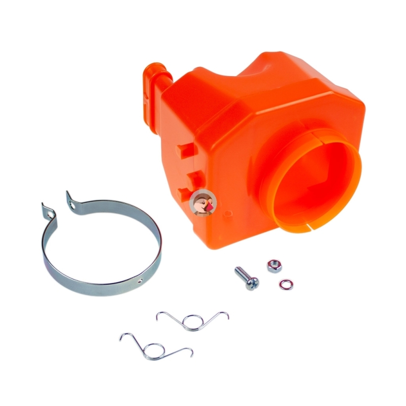 Tłumik szmerów Romet Ogar Motorynka pomarańczowy