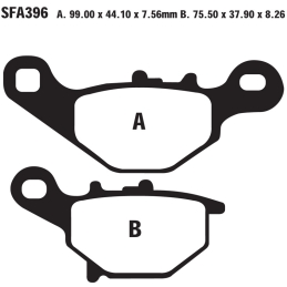Klocki hamulcowe EBC SFA396...