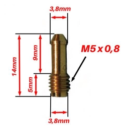 Dysza wolnych obrotów 32,5...
