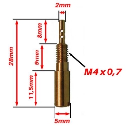 Dysza wolnych obrotów 45...
