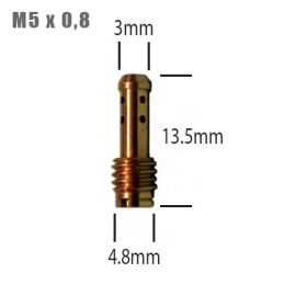 Dysza wolnych obrotów 42,5...