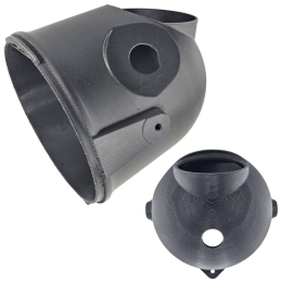 Obudowa lampy bez komina...