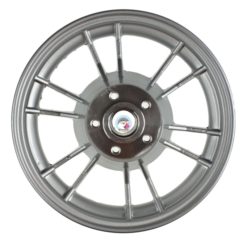 Koło Romet Motorynka 9 cali - srebrne