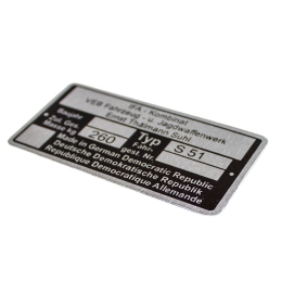 Tabliczka znamionowa IFA...