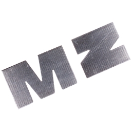 Emblemat Litery MZ srebrne...