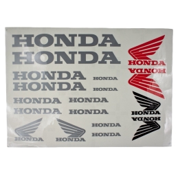 Naklejki Honda Silver -...