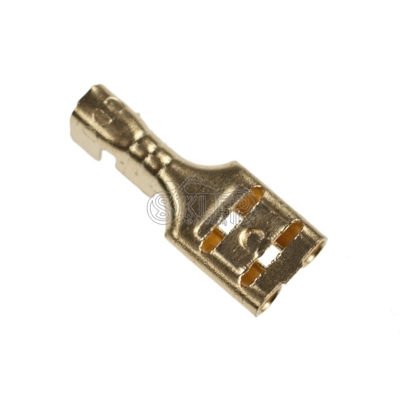Konektor płaski - 5mm - żeński - średni