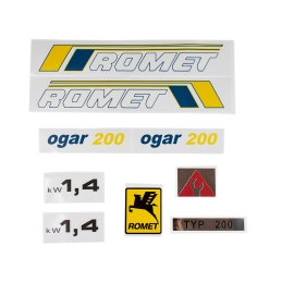 Naklejki Romet Ogar200 -...