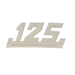 Emblemat WSK125 - boczny...