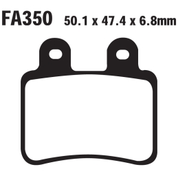 Klocki hamulcowe EBC SFA350...