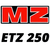 Schematy części do motocykli MZ ETZ250